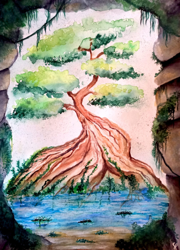 plage, toiles, chien, dessin, aquarelle, Logo lusart, audiovisuel, vidéo, photo, montage, illustration, lucile servais, motion design, digital painting, compositing, vfx, production, court métrage, vimeo, dessin, toiles, art, artiste